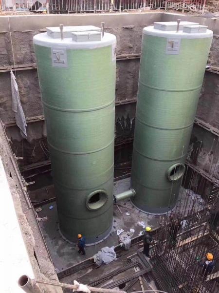 怒江州重庆OPPO智能生态科技园安装一体化污水提升泵