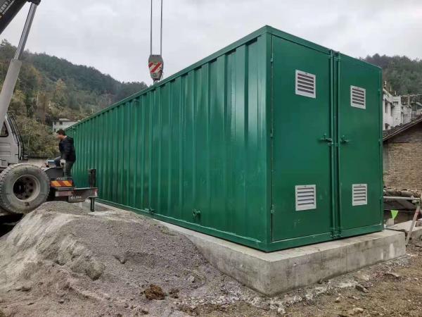 怒江州一体化污水处理设备现场
